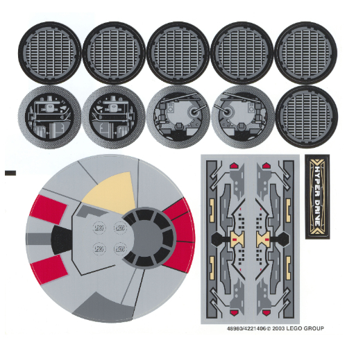 Sticker Sheet for Sets 4504-1, 4504-2 ([No Color/Any Color])