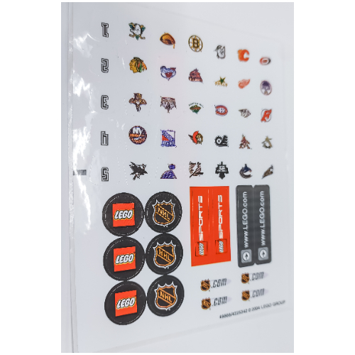 Sticker Sheet for Set 3578-1 ([No Color/Any Color])