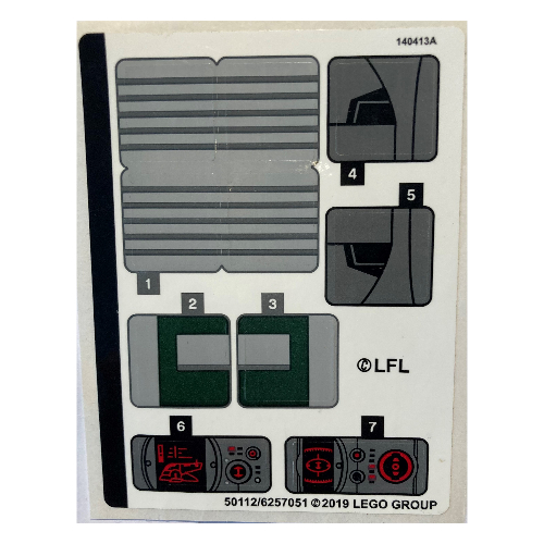 Sticker Sheet for Set 75243-1 ([No Color/Any Color])