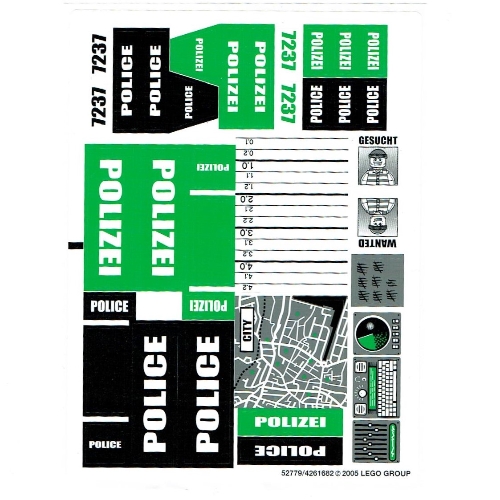 Sticker Sheet for Set 7237-1 ([No Color/Any Color])