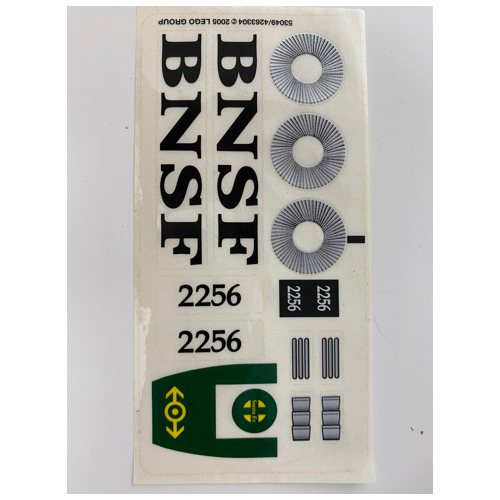 Sticker Sheet for Set 10133-1 ([No Color/Any Color])
