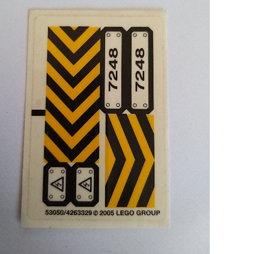 Sticker Sheet for Set 7248-1 ([No Color/Any Color])