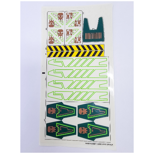 Sticker Sheet for Set 7707-1 ([No Color/Any Color])