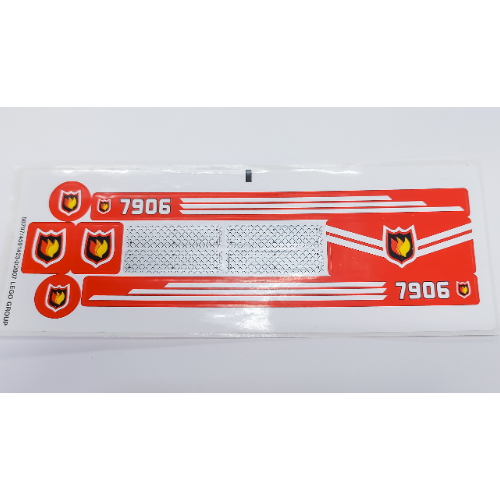 Sticker Sheet for Set 7906-1 ([No Color/Any Color])