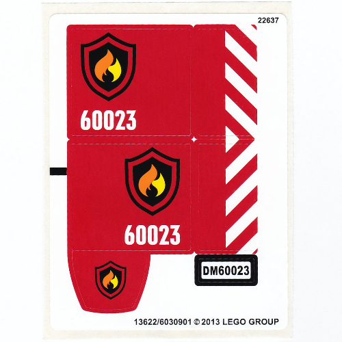 Sticker Sheet 1 for Set 60023-1 ([No Color/Any Color])