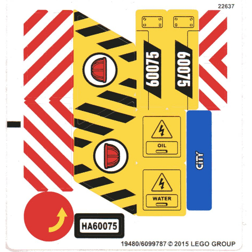 Sticker Sheet for Set 60075-1 ([No Color/Any Color])