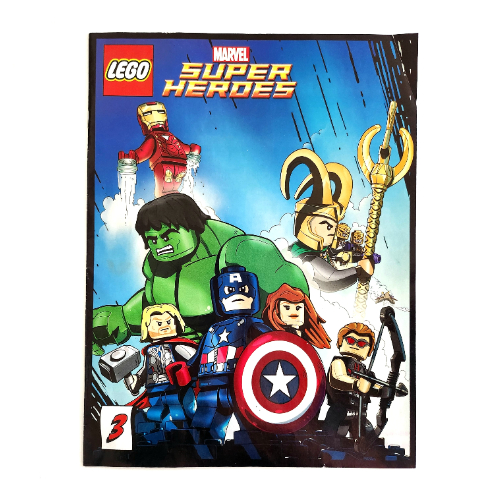 Comic Book, Super Heroes, Marvel, Issue 3 (6013287 / 6013288) ([No Color/Any Color])