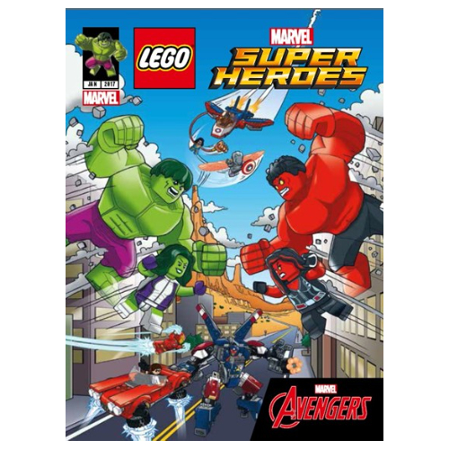 Comic Book, Super Heroes, Marvel, Avengers, Jan 2017 ([No Color/Any Color])