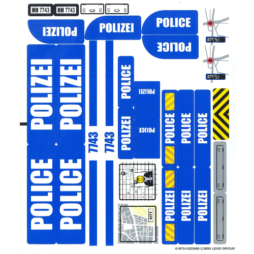 Sticker Sheet for Set 7743-1 ([No Color/Any Color])