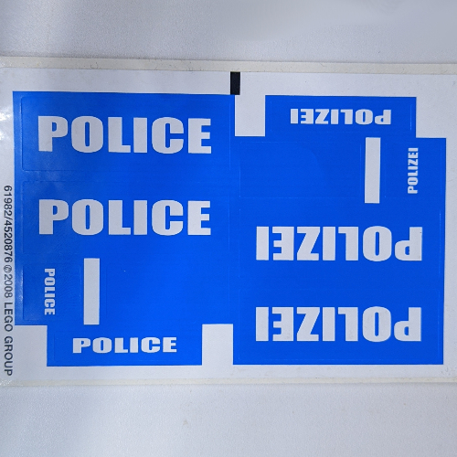 Sticker Sheet for Set 7245-2 ([No Color/Any Color])
