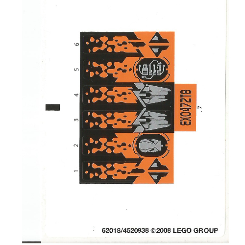 Sticker Sheet for Set 8112-1 ([No Color/Any Color])