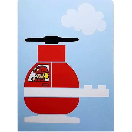Activity Card 1 - Fire Helicopter ([No Color/Any Color])