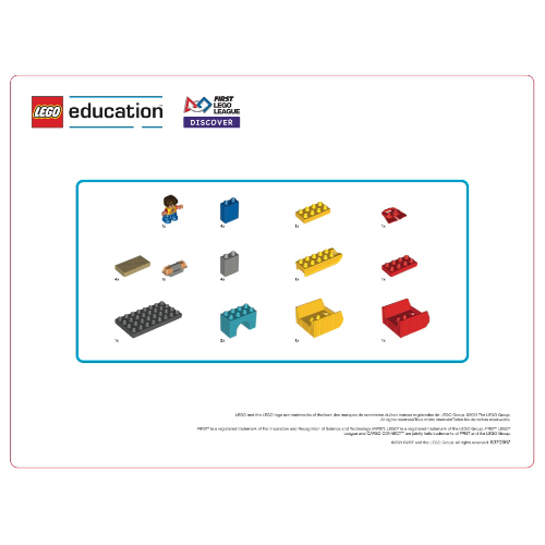 Instructions, CARGO CONNECT Discover Build Card C ([No Color/Any Color])