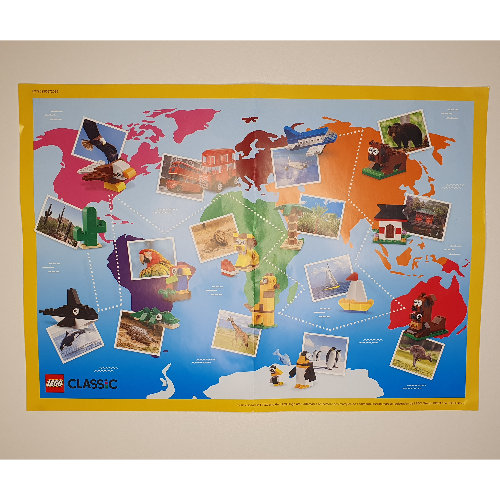 Poster, Around the World, Set 11015-1 ([No Color/Any Color])