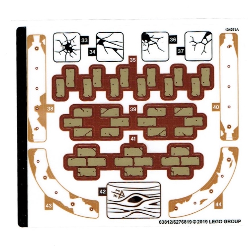 Sticker Sheet 2 for Set 70425-1 ([No Color/Any Color])
