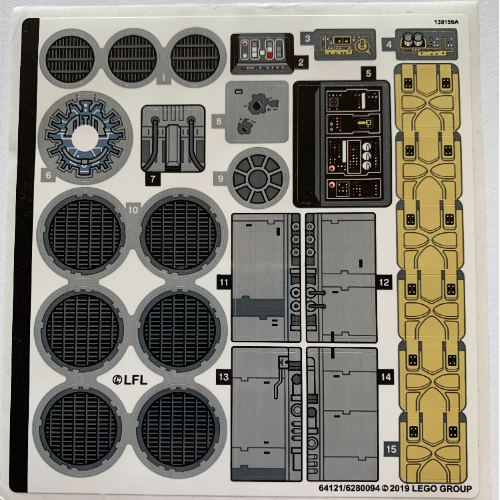 Sticker Sheet for Set 75257-1 ([No Color/Any Color])