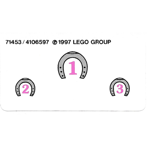 Sticker Sheet for Set 6417-1 ([No Color/Any Color])