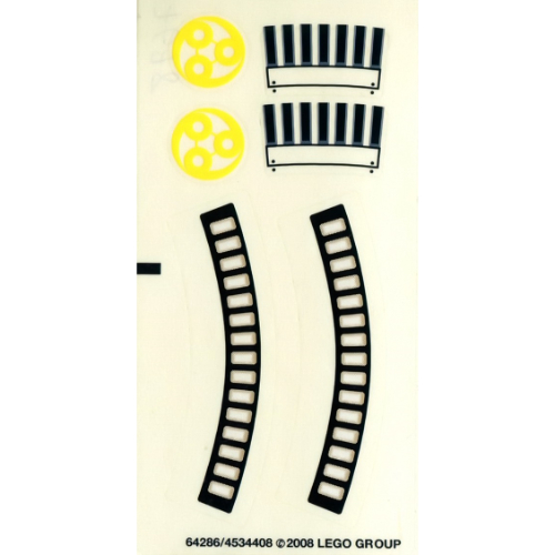 Sticker Sheet for Set 7678-1 ([No Color/Any Color])