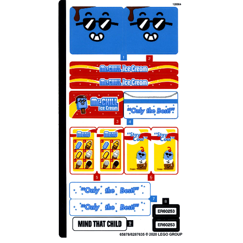 Sticker Sheet for Set 60253-1 ([No Color/Any Color])