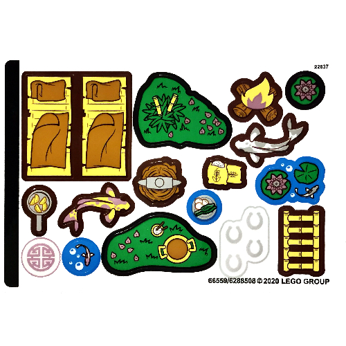 Sticker Sheet 2 for Set 43174-1 ([No Color/Any Color])