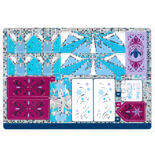 Sticker Sheet for Set 43172-1 ([No Color/Any Color])