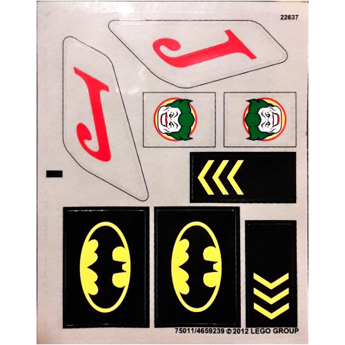 Sticker Sheet for Set 6863-1 ([No Color/Any Color])