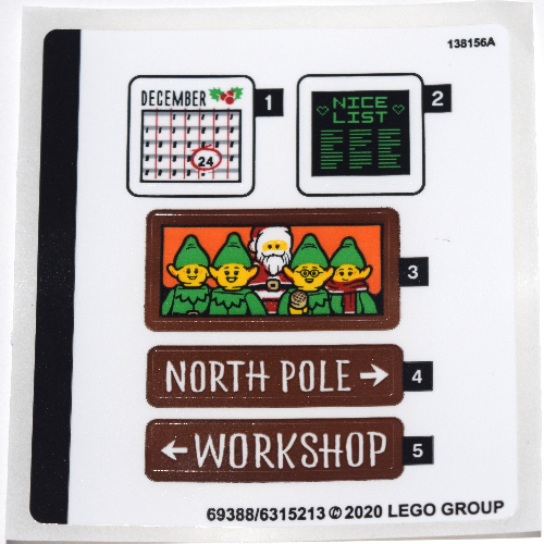 Sticker Sheet for Set 10275-1 ([No Color/Any Color])
