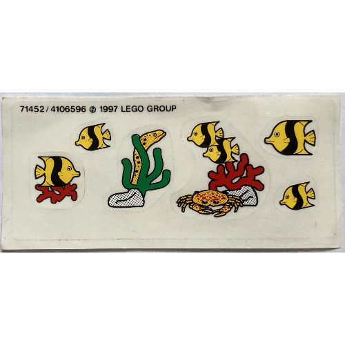 Sticker Sheet 2 for Set 6560-1 ([No Color/Any Color])