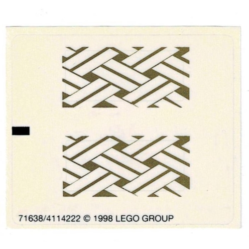 Sticker Sheet for Set 6033-1 ([No Color/Any Color])