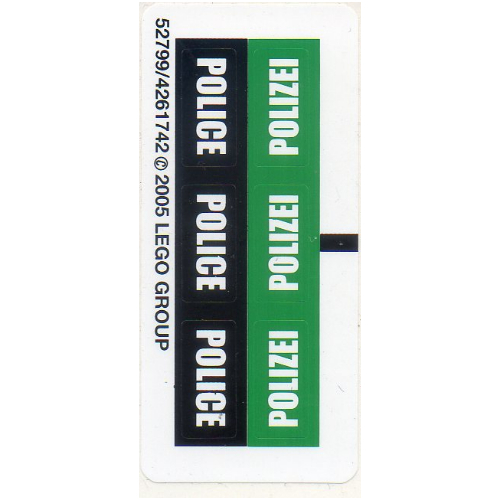 Sticker Sheet for Set 7235-1 ([No Color/Any Color])