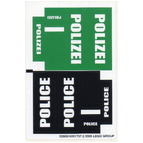 Sticker Sheet for Set 7245-1 ([No Color/Any Color])