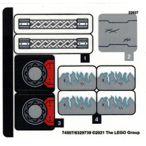 Sticker Sheet for Set 76169-1 ([No Color/Any Color])