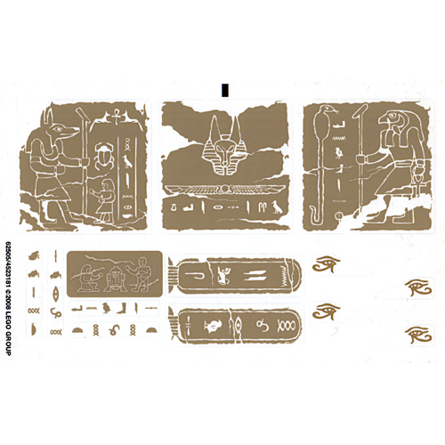 Sticker Sheet for Set 7621-1 ([No Color/Any Color])