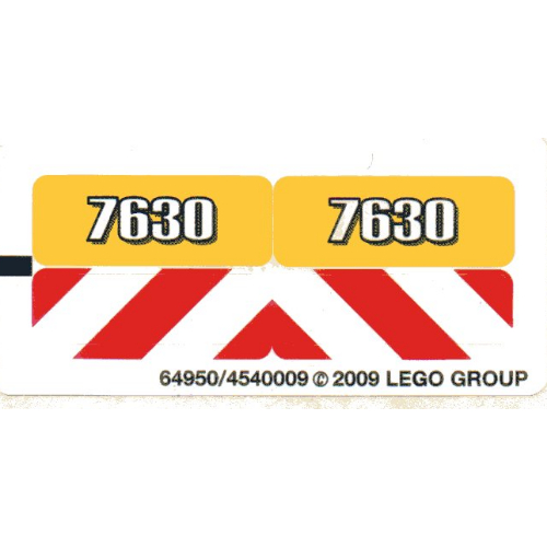 Sticker Sheet for Set 7630-1 ([No Color/Any Color])