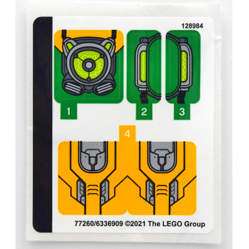 Sticker Sheet for Set 76198-1 ([No Color/Any Color])