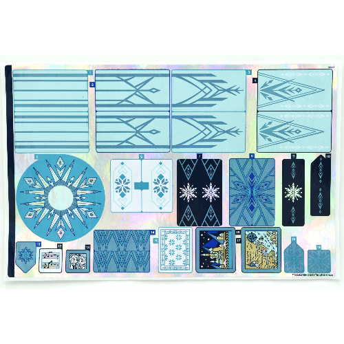 Sticker Sheet for Set 43197-1 ([No Color/Any Color])