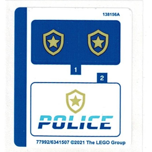 Sticker Sheet for Set 60308-1 ([No Color/Any Color])