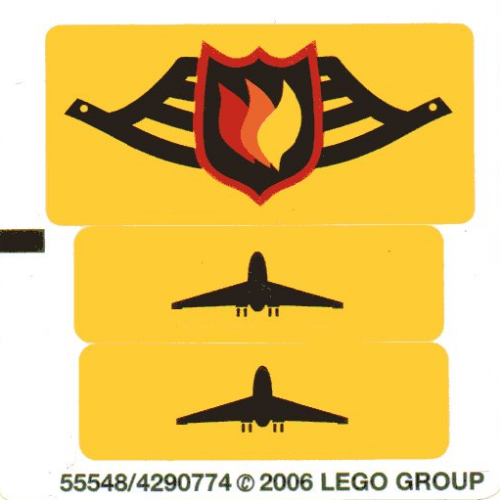 Sticker Sheet for Set 7891-1 ([No Color/Any Color])