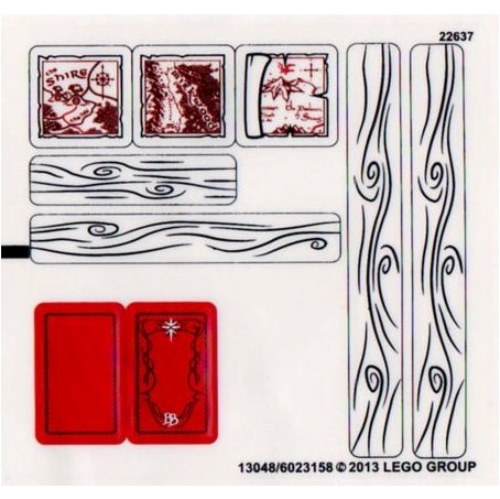 Sticker Sheet for Set 79003-1 ([No Color/Any Color])
