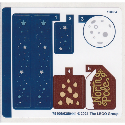 Sticker Sheet for Set 40484-1 ([No Color/Any Color])