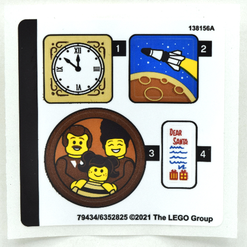 Sticker Sheet for Set 10293-1 ([No Color/Any Color])