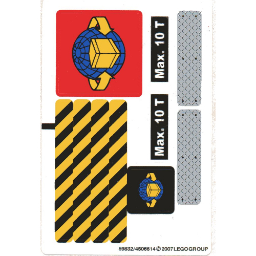 Sticker Sheet for Set 7992-1 ([No Color/Any Color])