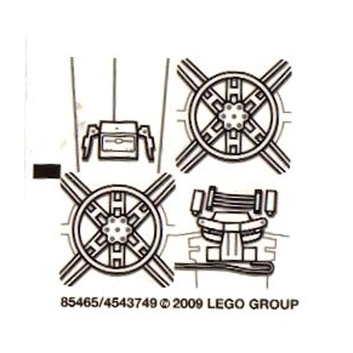 Sticker Sheet for Set 8017-1 ([No Color/Any Color])