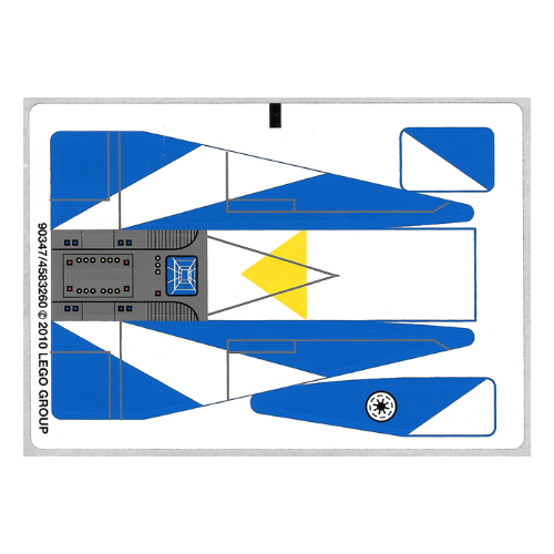 Sticker Sheet for Set 8093-1 ([No Color/Any Color])