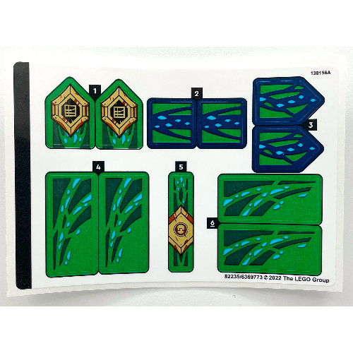 Sticker Sheet for Set 71766-1 ([No Color/Any Color])