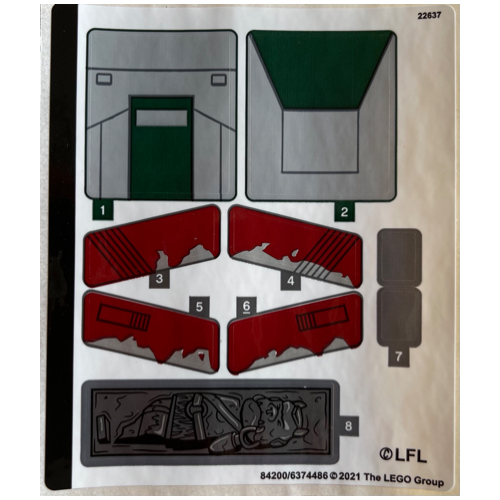 Sticker Sheet for Set 75312-1 ([No Color/Any Color])