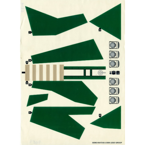 Sticker Sheet for Set 7683-1 ([No Color/Any Color])