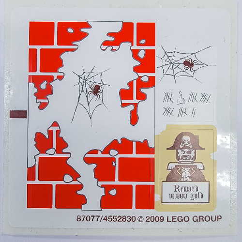 Sticker Sheet for Set 6242-1 ([No Color/Any Color])