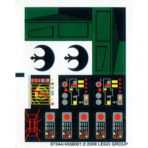 Sticker Sheet for Set 7754-1 ([No Color/Any Color])