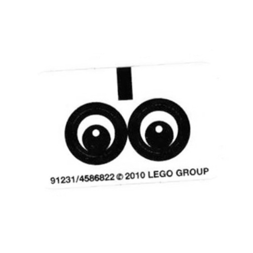 Sticker Sheet for Set 40005-1, 40011-1 ([No Color/Any Color])